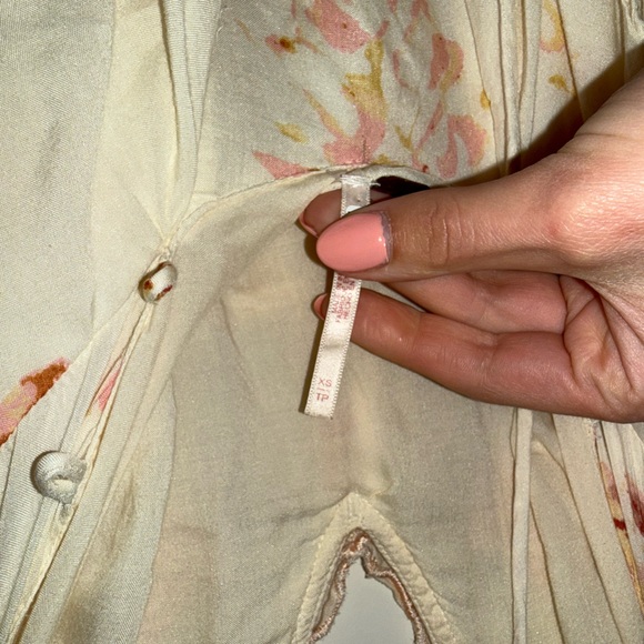 Free people Audrey Printed Maxi Dress size XS - Picture 12 of 12